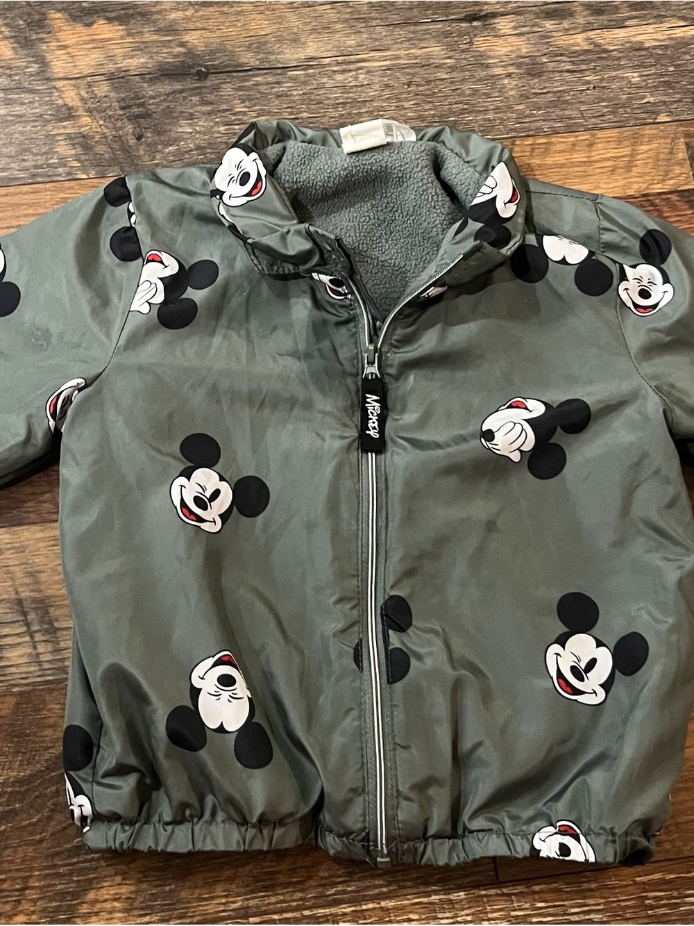 Mickey Mouse Green Baby Jacket
